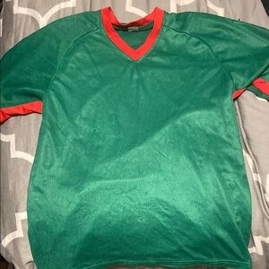 Puma Green Jersey with Red Trim